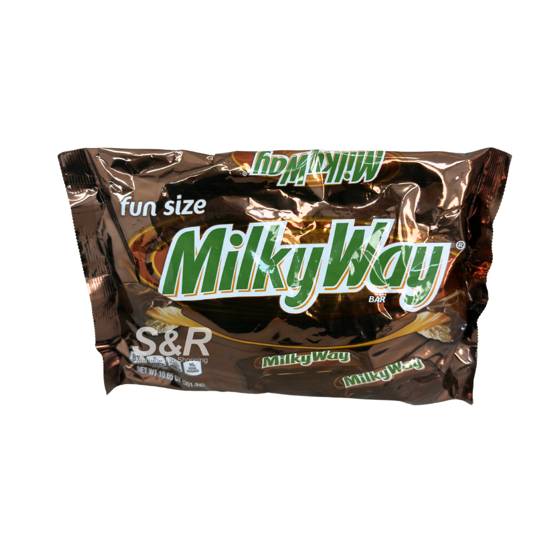 Milky Way Fun Size Chocolate Bar 1 Pack 301.9g Milky Way Fun Size Chocolate Bar 1 Pack 301.9g